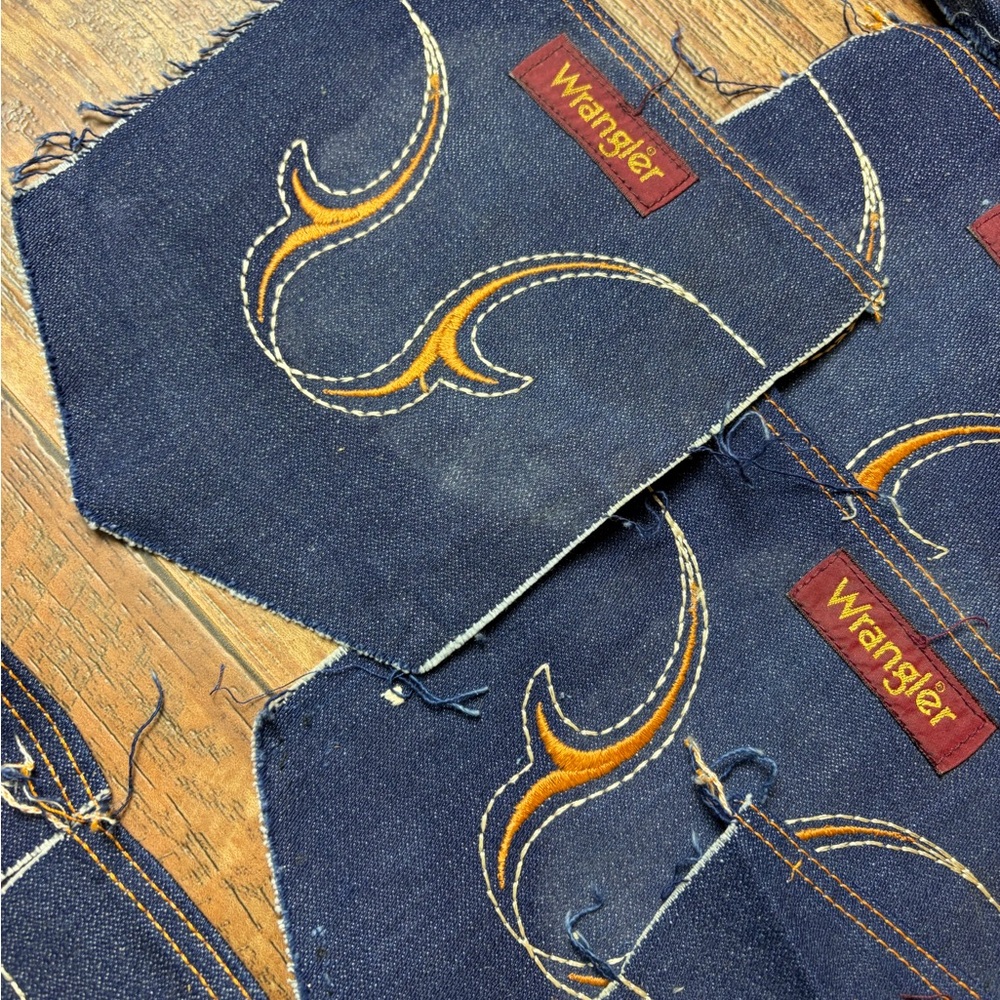 Lot of Wrangler Pockets - 20 -crafting quilting - Picture 3 of 5